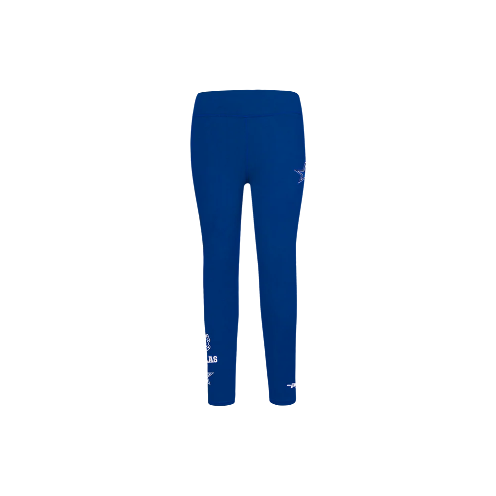 NFL DALLAS COWBOYS RETRO CLASSIC LITTLE GIRLS LEGGING (DODGER BLUE) - Image 2
