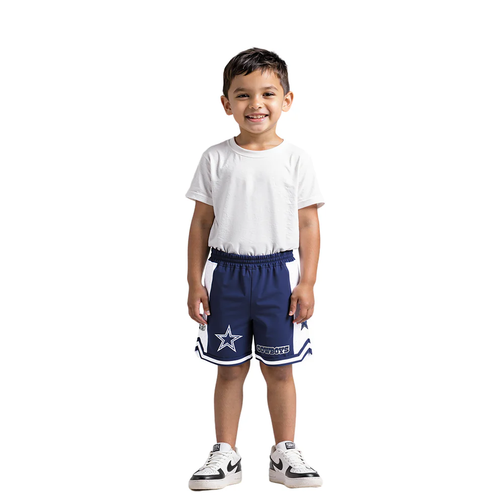 NFL DALLAS COWBOYS CLASSIC TODDLER BOYS FLEECE 2.0 SHORT (MIDNIGHT NAVY) - Image 3