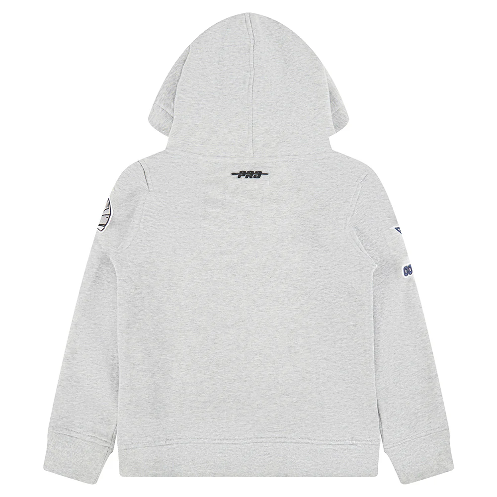 NFL DALLAS COWBOYS CLASSIC TODDLER BOYS FLEECE PULLOVER HOODIE (HEATHER GREY) - Image 11