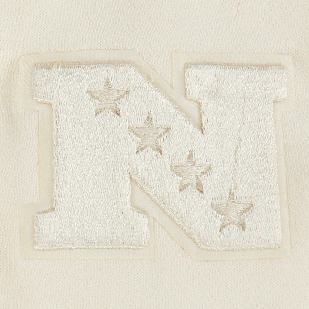 NFL DALLAS COWBOYS NEUTRAL TODDLER BOYS FLEECE CREWNECK (EGGSHELL) - Image 6