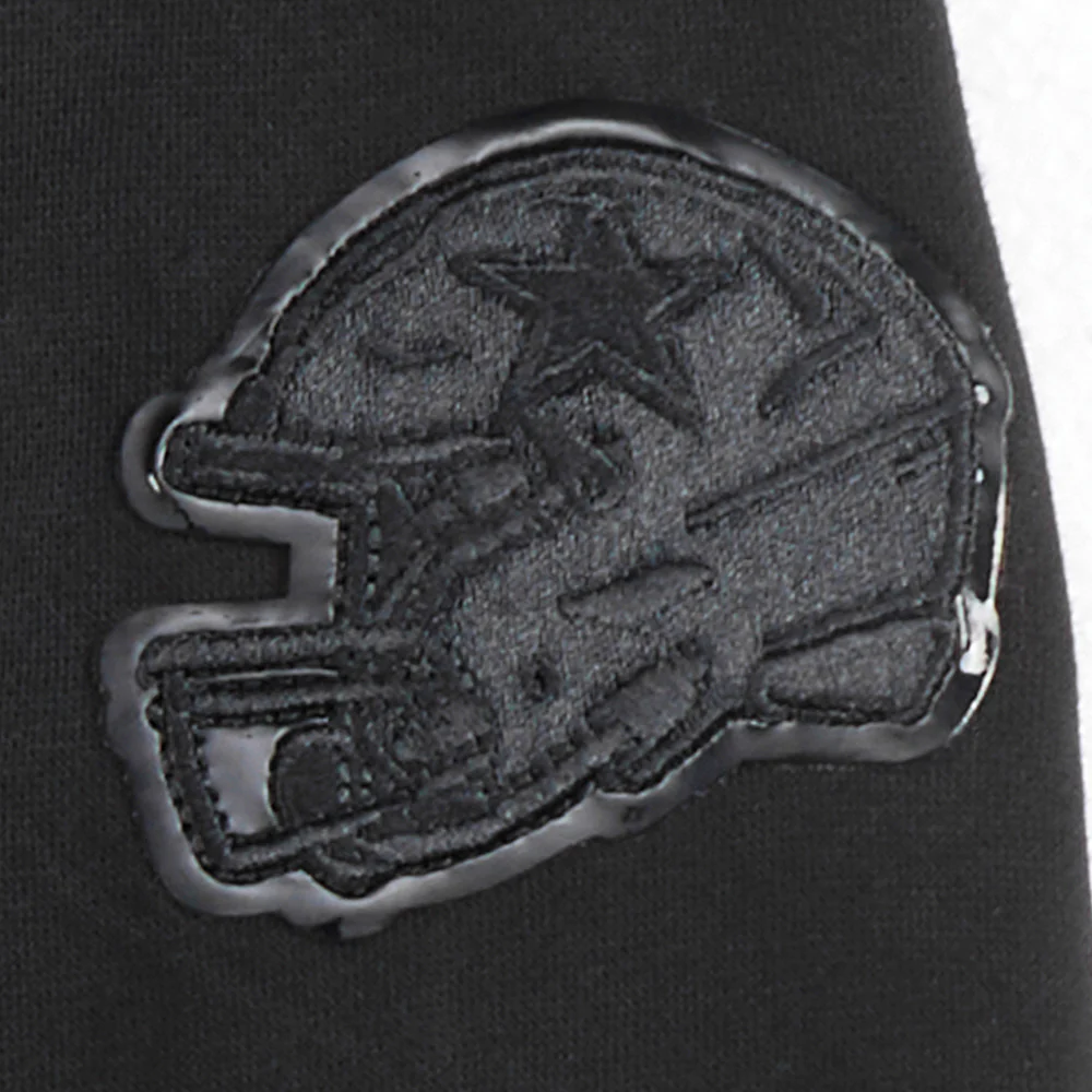 NFL DALLAS COWBOYS TRIPLE BLACK TODDLER BOYS FLEECE PULLOVER HOODIE (BLACK) - Image 6