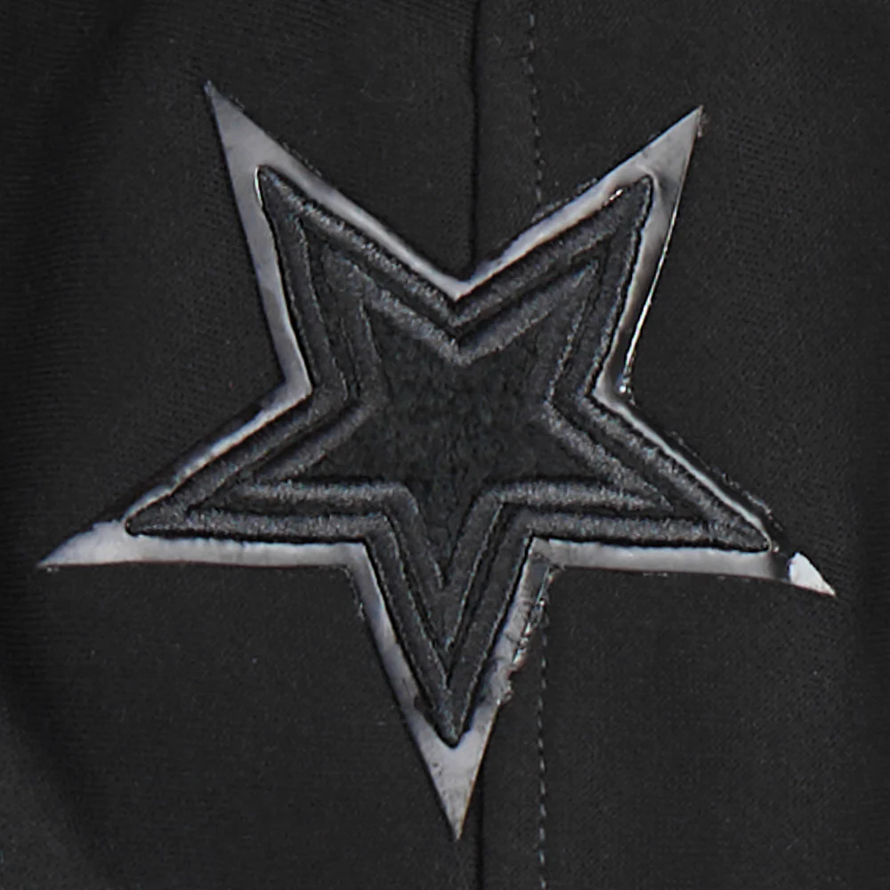 NFL DALLAS COWBOYS TRIPLE BLACK TODDLER BOYS FLEECE PULLOVER HOODIE (BLACK) - Image 7