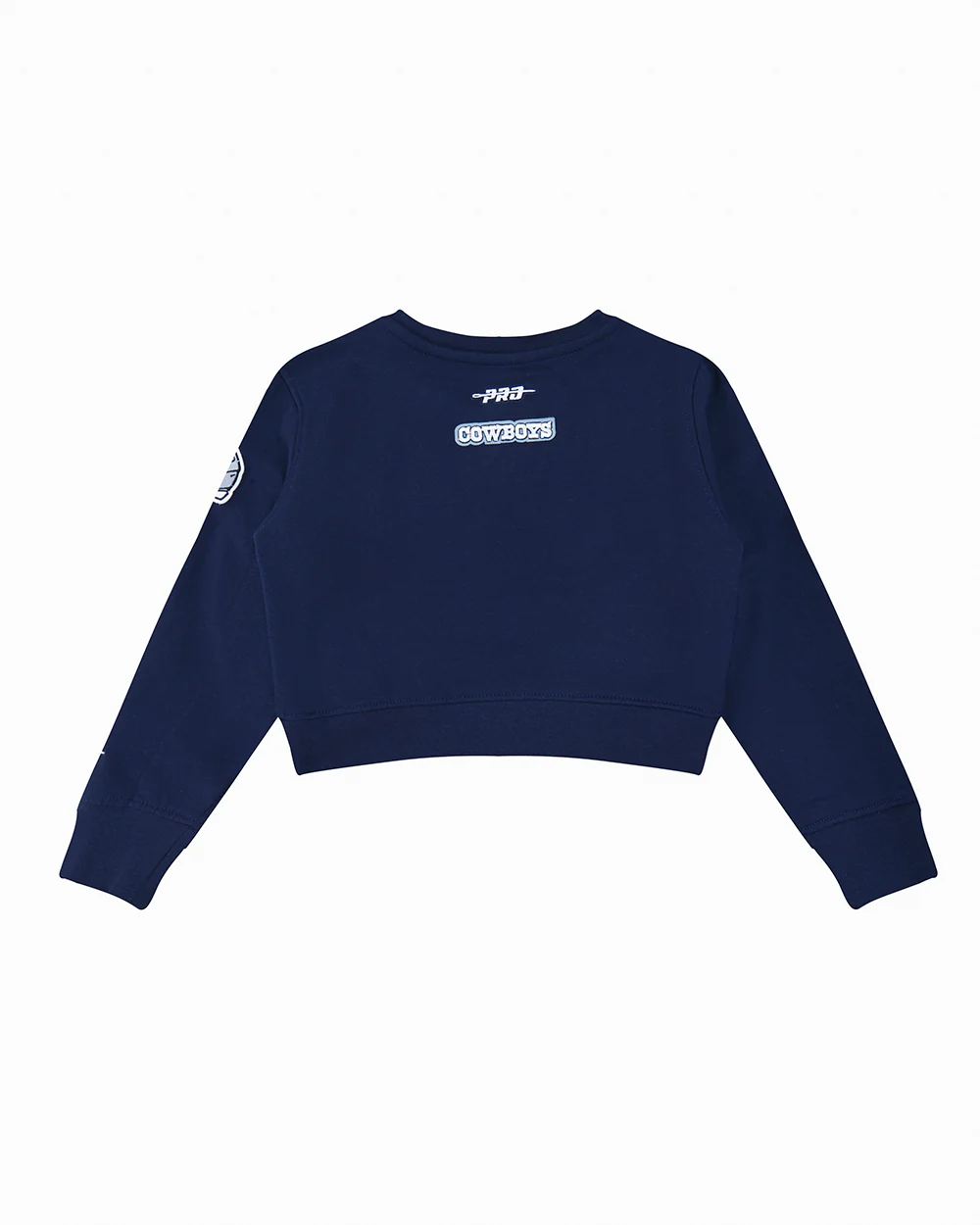 NFL DALLAS COWBOYS CLASSIC TODDLER GIRL'S FLC CREWNECK (MIDNIGHT NAVY) - Image 3