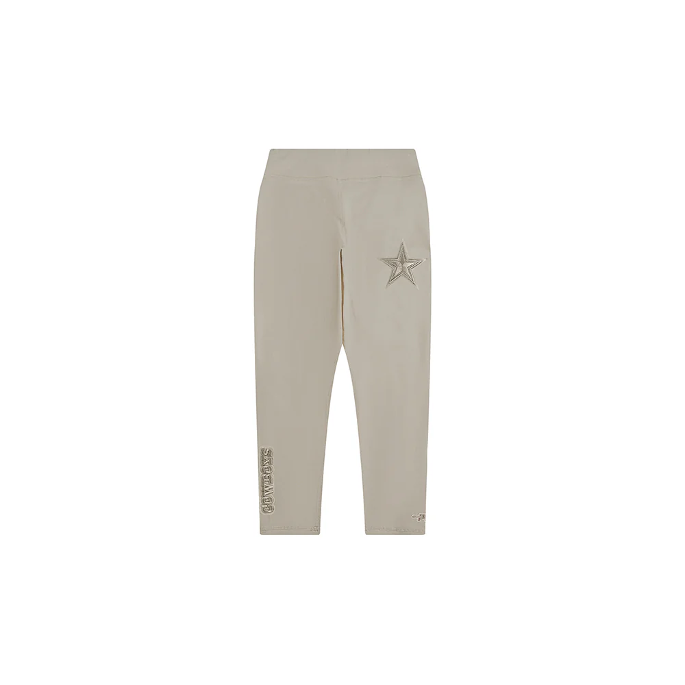 NFL DALLAS COWBOYS NEUTRAL TODDLER GIRLS LEGGING (TAUPE) - Image 4