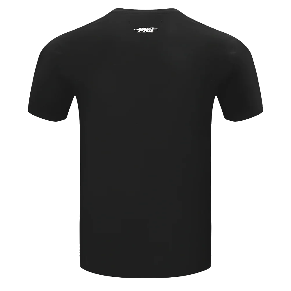 NFL DETROIT LIONS OLD ENGLISH MEN'S TEE (BLACK) - Image 3