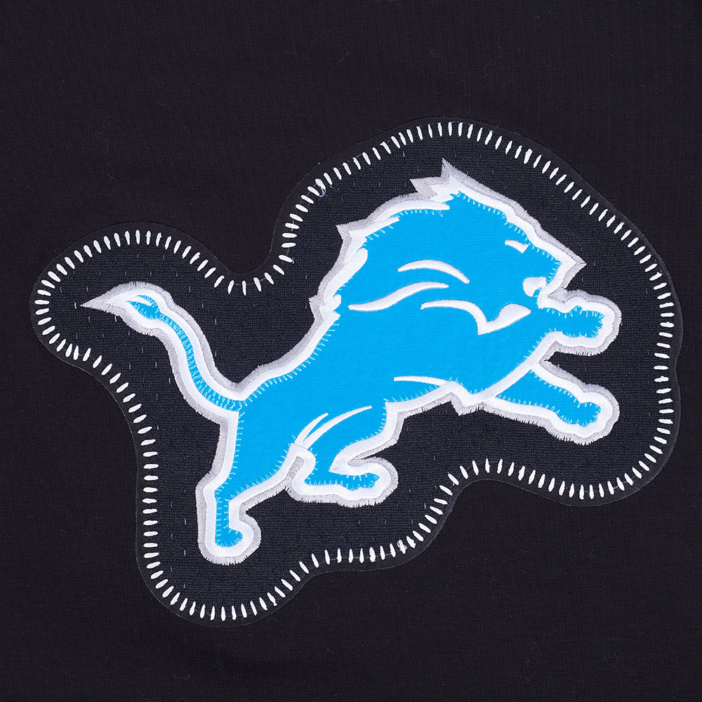 NFL DETROIT LIONS DIY PICK STITCH MEN'S SINGLE JERSEY TEE (BLACK) - Image 5