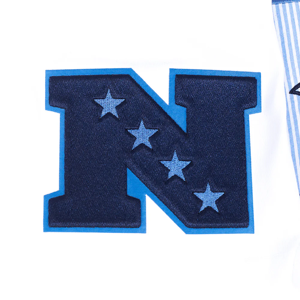 NFL DETROIT LIONS COUNTRY CLUB MEN'S COTTON JERSEY DROP SHOULDER TEE (WHITE) - Image 5