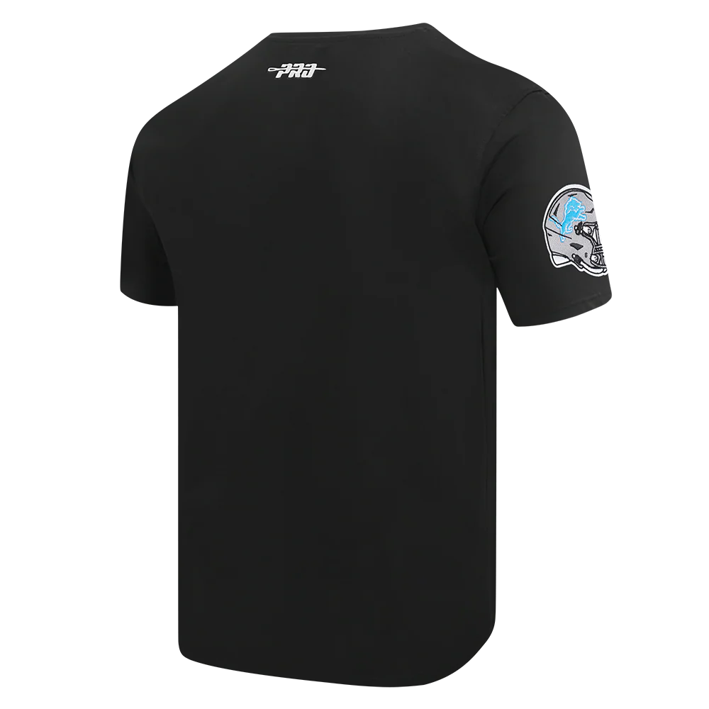 NFL DETROIT LIONS TEAM BADGE MEN'S SJ TEE (BLACK) - Image 8