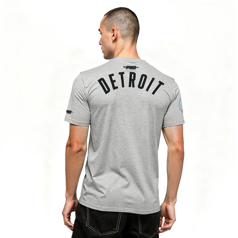 NFL DETROIT LIONS MODERN ORIGINALS MEN'S SJ TEE (Heather Grey) - Image 2