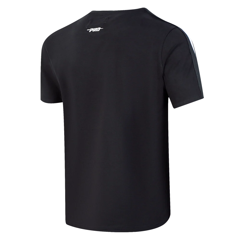 NFL DETROIT LIONS RETRO CLASSIC MEN'S STRIPED TEE (BLACK) - Image 4