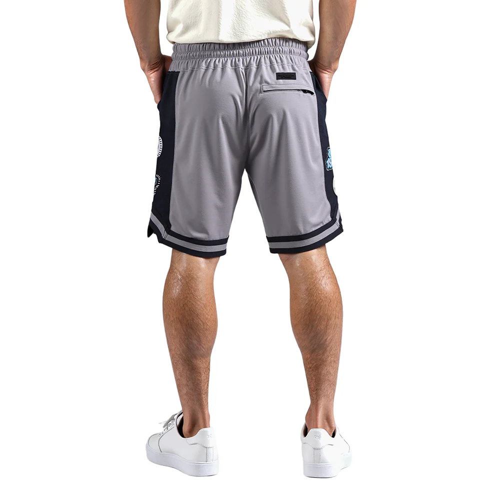 NFL DETROIT LIONS DIY PICK STITCH MEN'S DOUBLE KNIT 2.0 SHORT (GRAY/BLACK) - Image 10