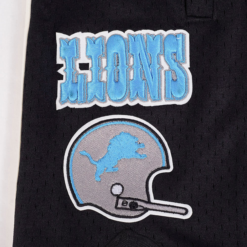 NFL DETROIT LIONS RETRO CLASSIC MEN'S 2.0 SHORT (EGGSHELL/ BLACK) - Image 7