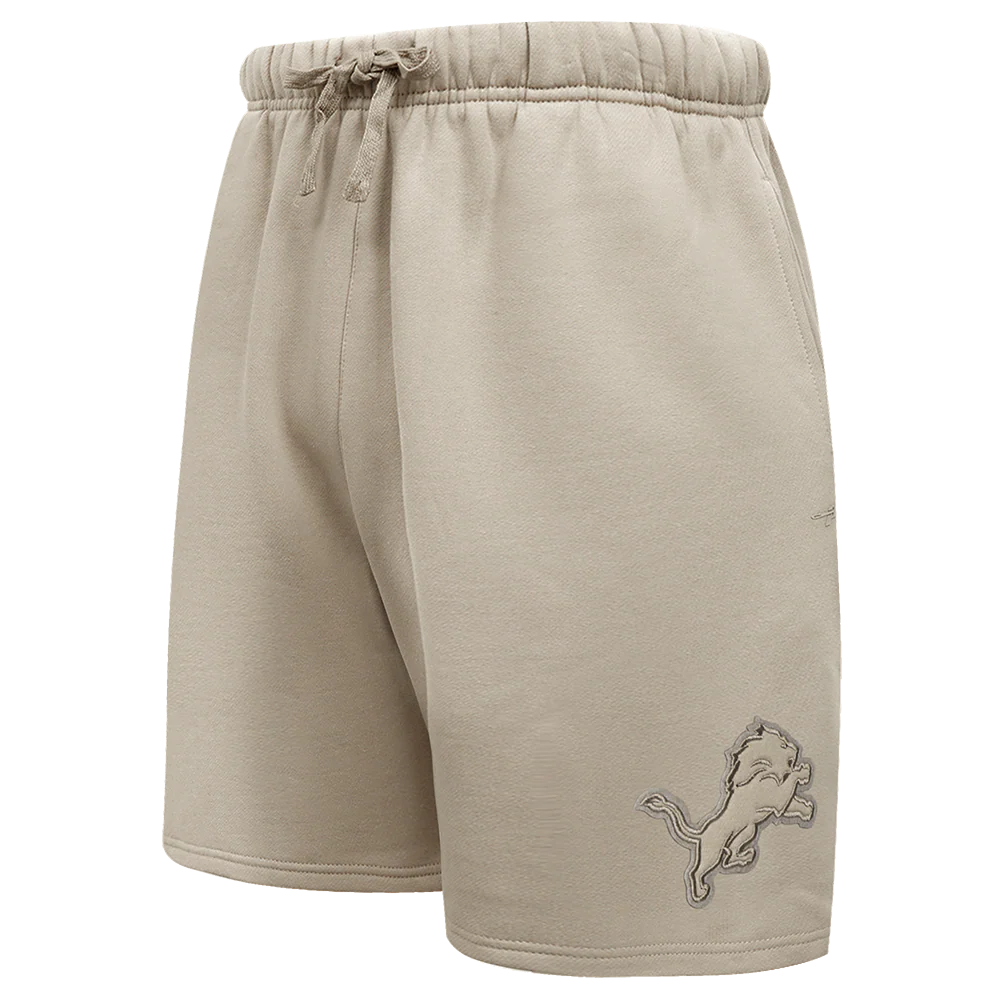 NFL DETROIT LIONS NEUTRAL MEN'S SHORT (TAUPE)