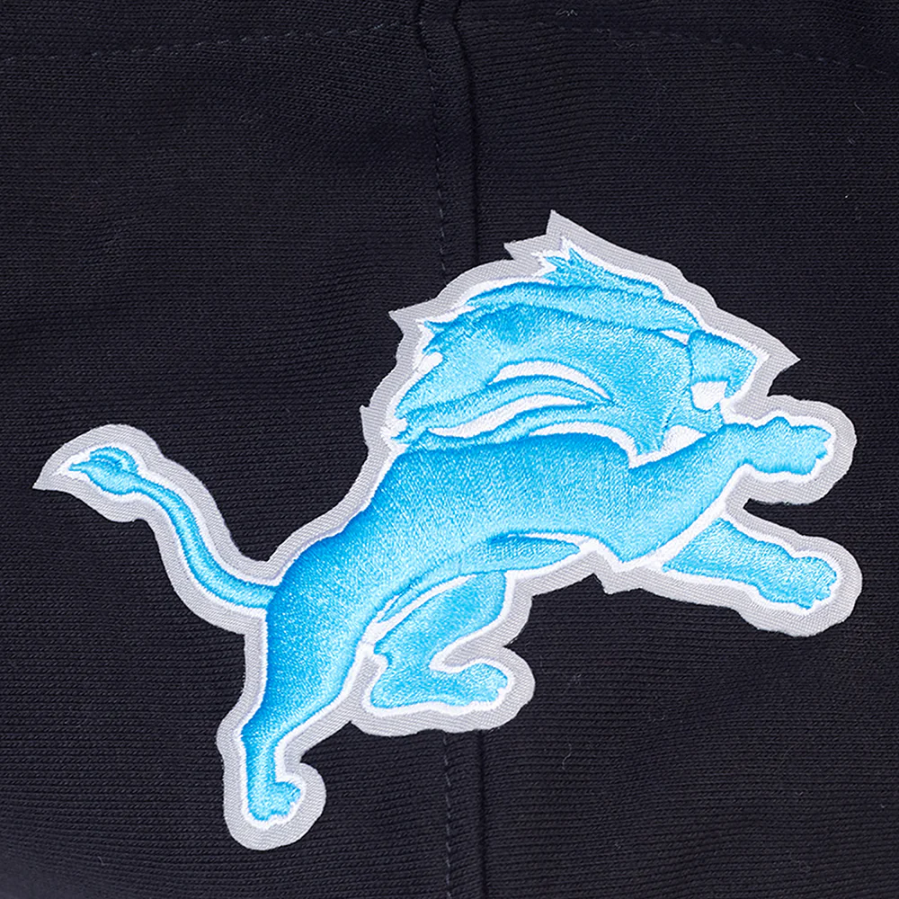 NFL DETROIT LIONS CITY ARCH MEN'S FLC PO HOODIE (BLACK) - Image 5