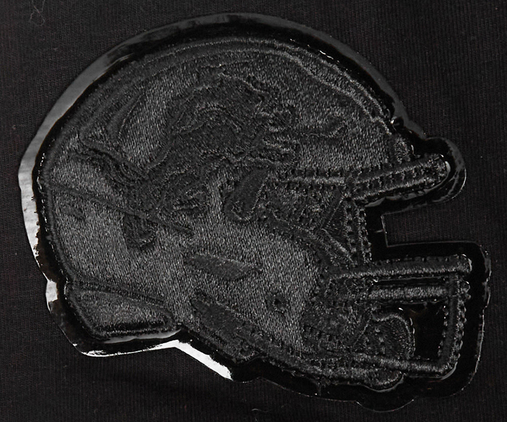 NFL DETROIT LIONS TRIPLE BLACK WOMEN'S SLIM FIT TEE (TRIPLE BLACK WOMEN'S) - Image 6