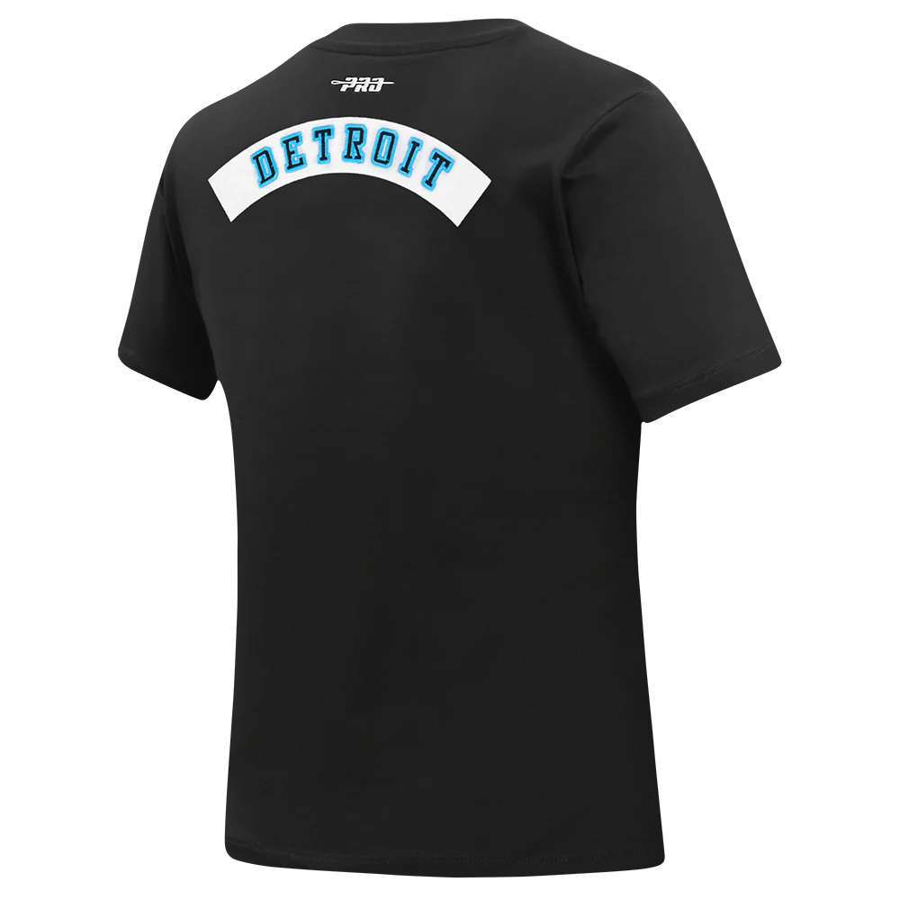 NFL DETROIT LIONS BEST OF WOMEN'S SS SLIM FIT TEE (BLACK) - Image 11