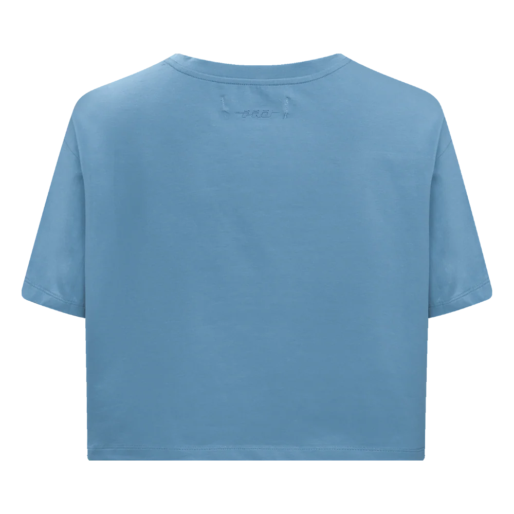 NFL DETROIT LIONS NEUTRAL SINGLE JERSEY BOXY TEE (STEEL BLUE) - Image 3
