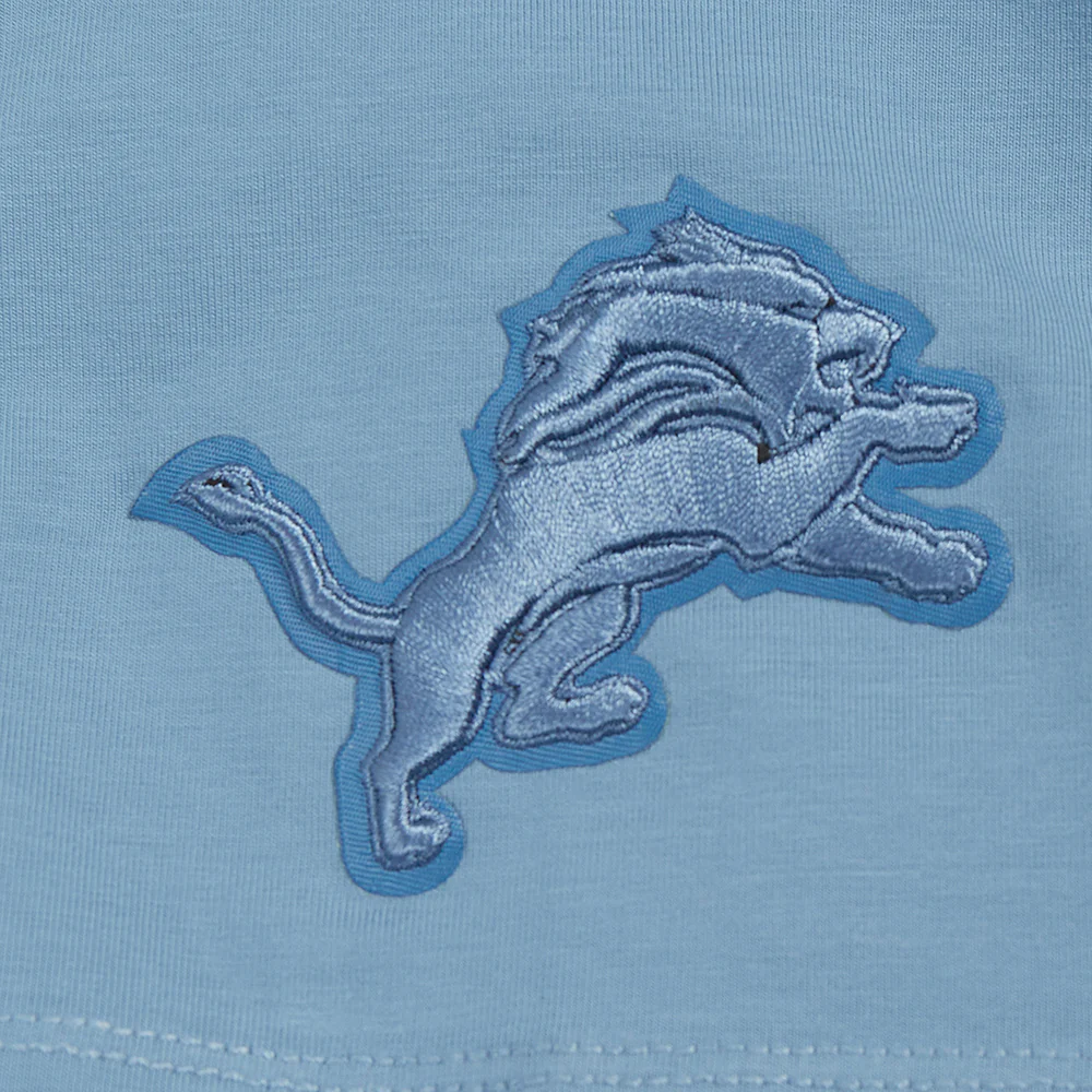NFL DETROIT LIONS NEUTRAL SINGLE JERSEY BOXY TEE (STEEL BLUE) - Image 5