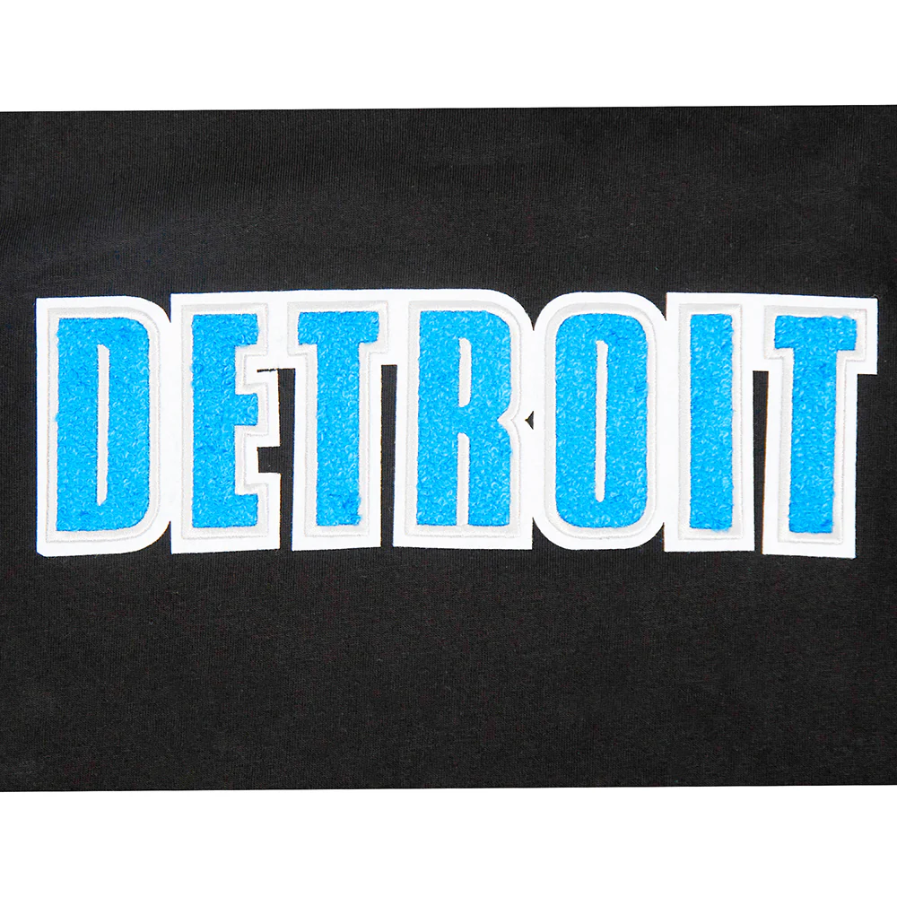 NFL DETROIT LIONS CLASSIC BIG BOYS SINGLE JERSEY TEE (BLACK) - Image 3