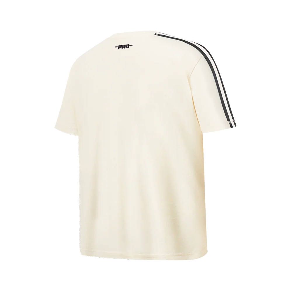 NFL DETROIT LIONS RETRO CLASSIC SINGLE JERSEY BIG BOYS SINGLE JERSEY TAPING TEE (EGGSHELL/ BLACK) - Image 4