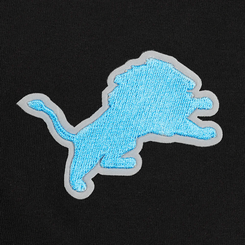 NFL DETROIT LIONS RETRO CLASSIC WOMEN'S JERSEY LEGGING (BLACK) - Image 5