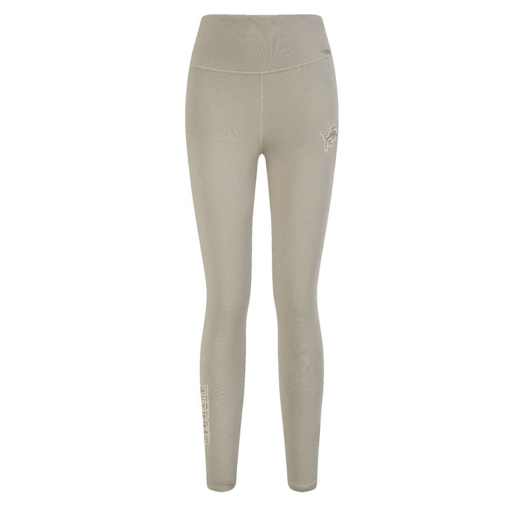 NFL DETROIT LIONS NEUTRAL WOMEN'S HW JERSEY LEGGING (TAUPE) - Image 5
