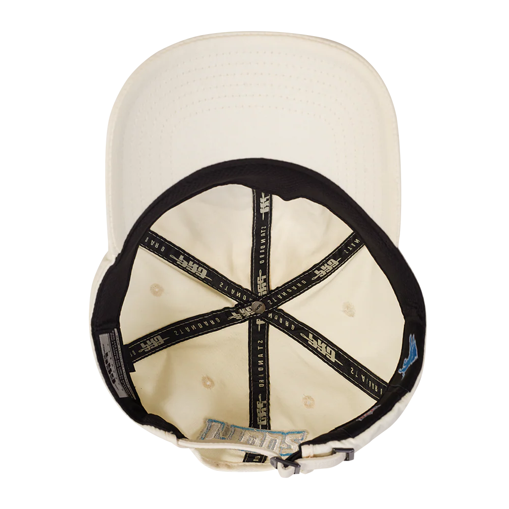 NFL DETROIT LIONS HIGH IMPACT WOMEN'S DAD HAT (EGGSHELL) - Image 6