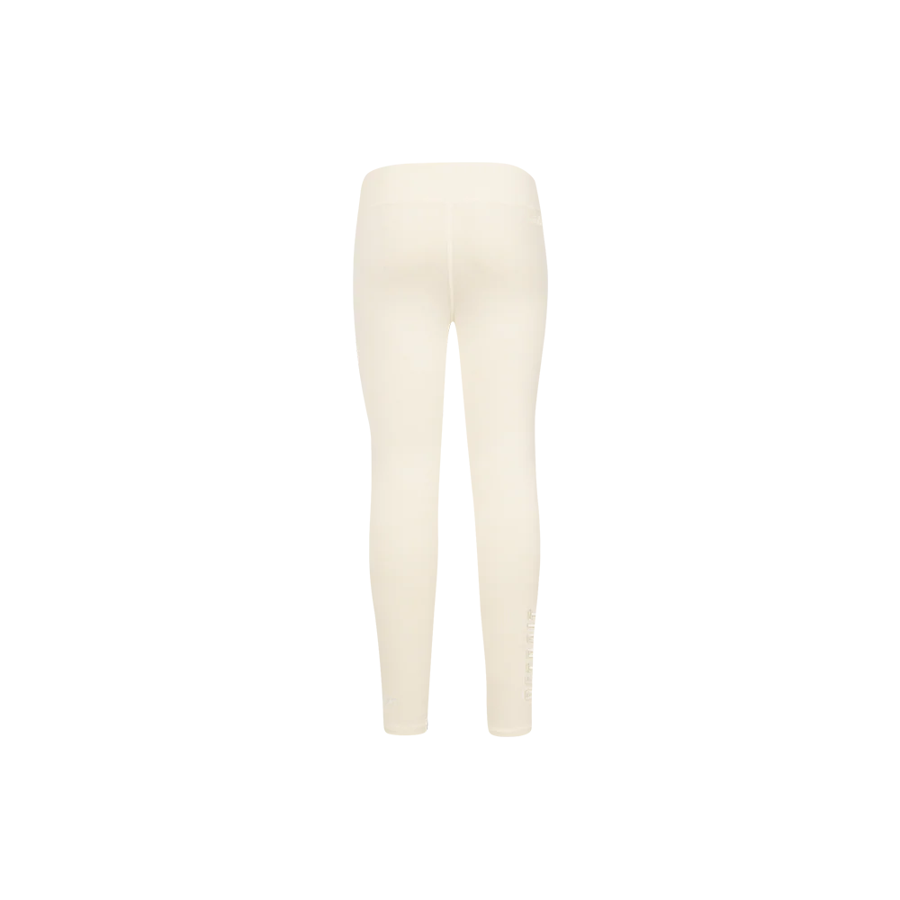 NFL DETROIT LIONS NEUTRAL LITTLE GIRLS LEGGING (EGGSHELL) - Image 4