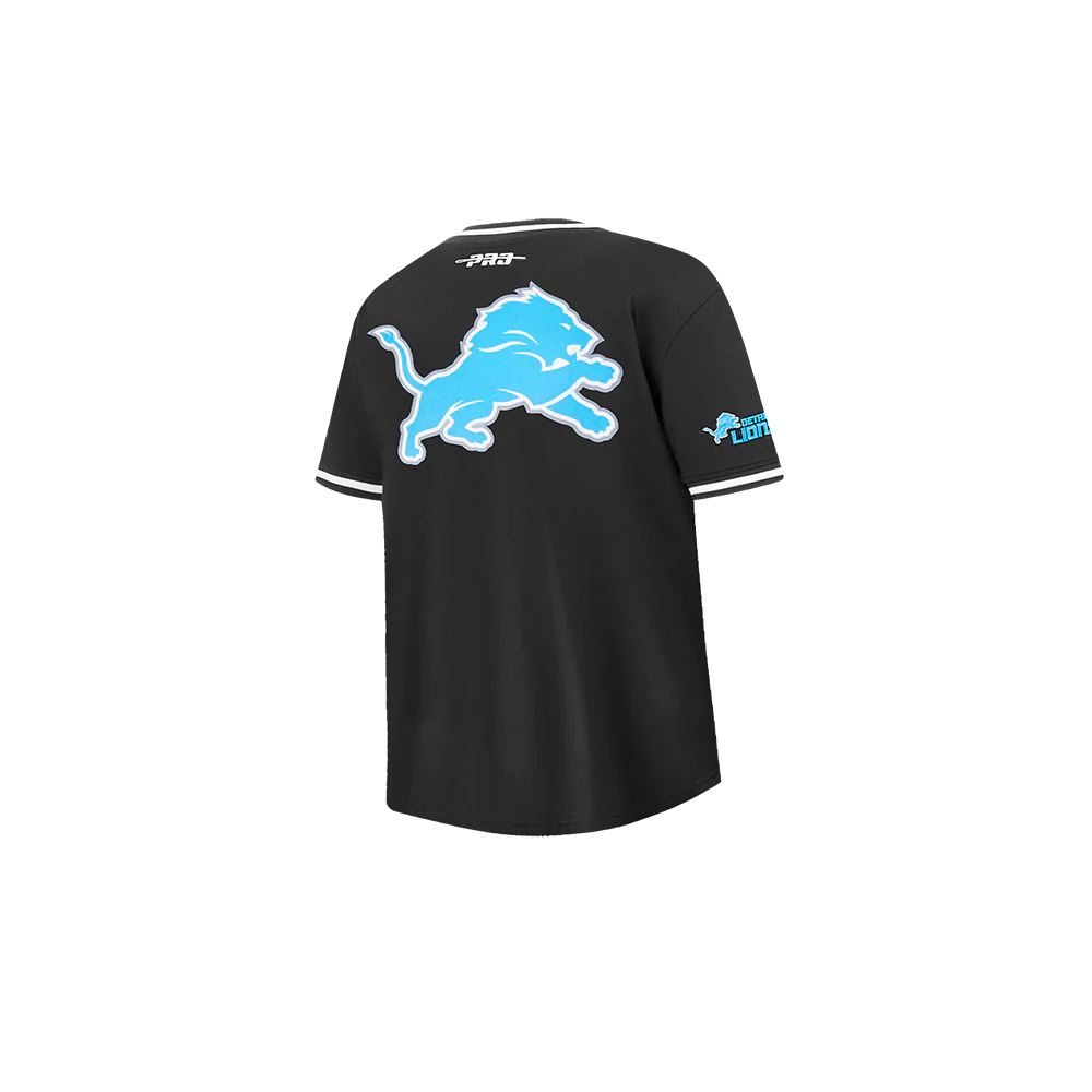 NFL DETROIT LIONS CLASSIC TODDLER BOYS SHORT SLEEVE MESH TEE (BLACK) - Image 4