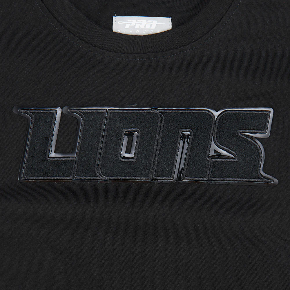 NFL DETROIT LIONS TRIPLE BLACK TODDLER BOYS SHORT SLEEVE TEE (BLACK) - Image 5