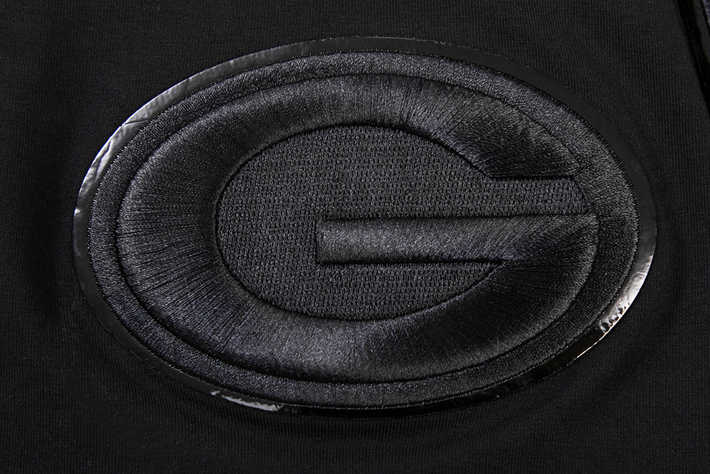 NFL GREEN BAY PACKERS TRIPLE BLACK TEE (TRIPLE BLACK) - Image 6