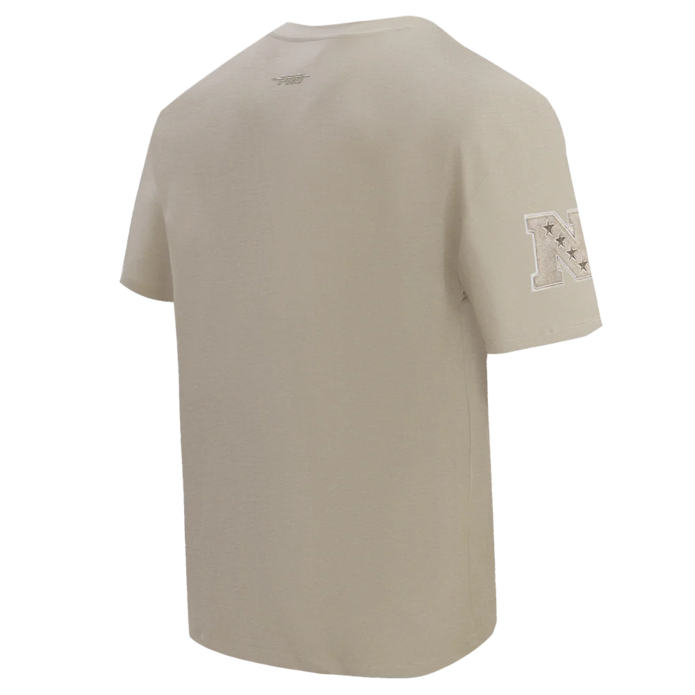 NFL GREEN BAY PACKERS NEUTRAL MEN'S DROP SHOULDER TEE (TAUPE) - Image 3