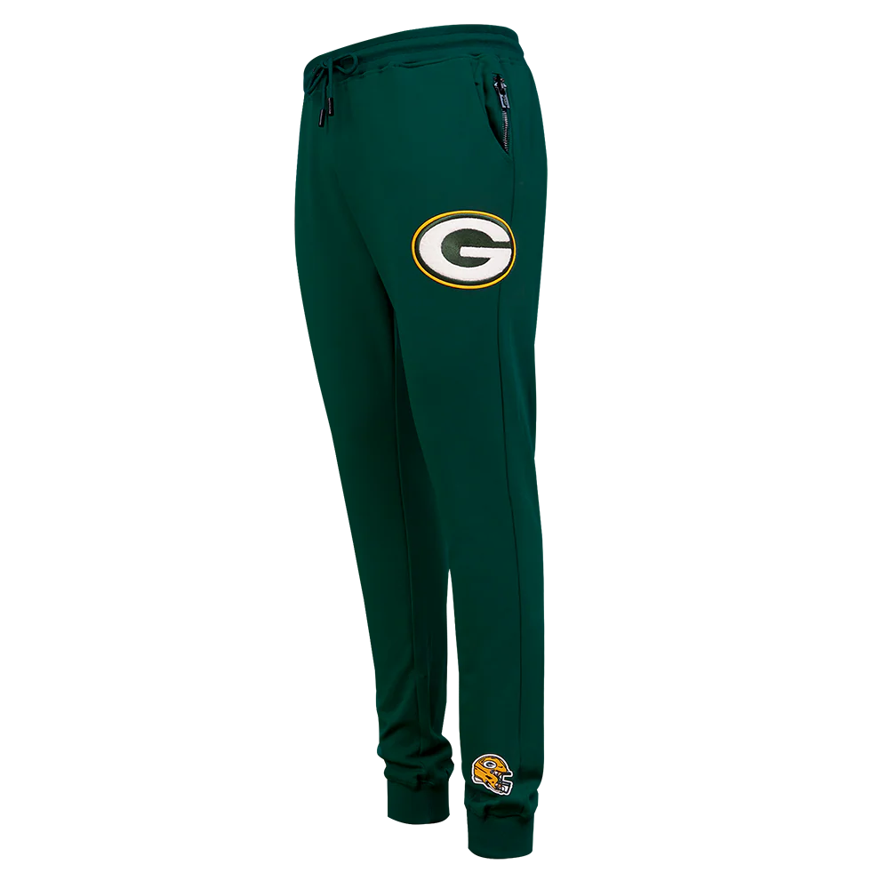 NFL GREEN BAY PACKERS CLASSIC CHENILLE JOGGER (FOREST GREEN)