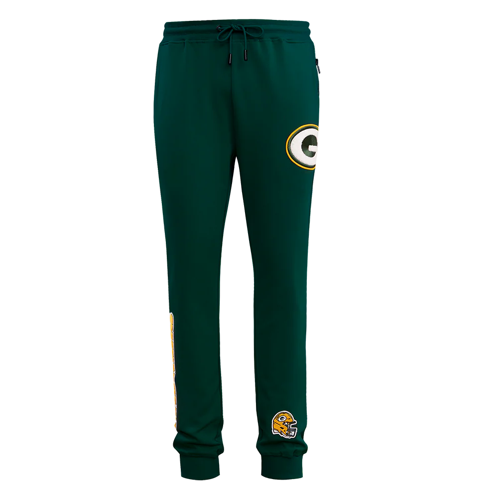 NFL GREEN BAY PACKERS CLASSIC CHENILLE JOGGER (FOREST GREEN) - Image 2