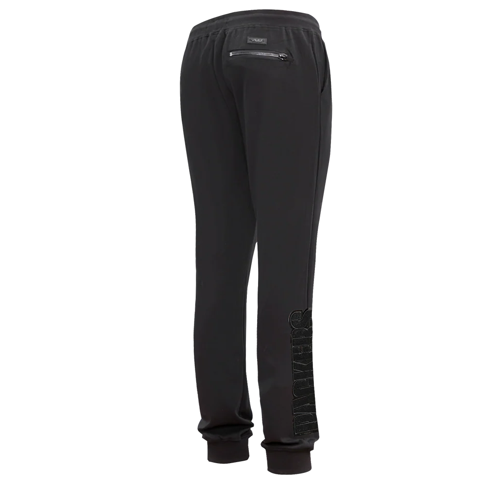 NFL GREEN BAY PACKERS TRIPLE BLACK JOGGER (TRIPLE BLACK) - Image 3