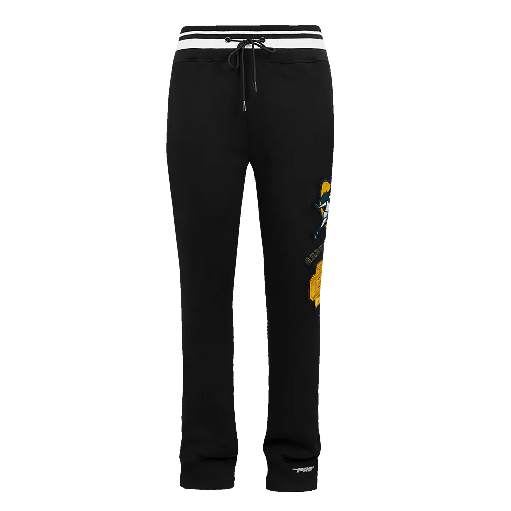 NFL GREEN BAY PACKERS RETRO CLASSIC MEN'S SWEATPANT (BLACK) - Image 2