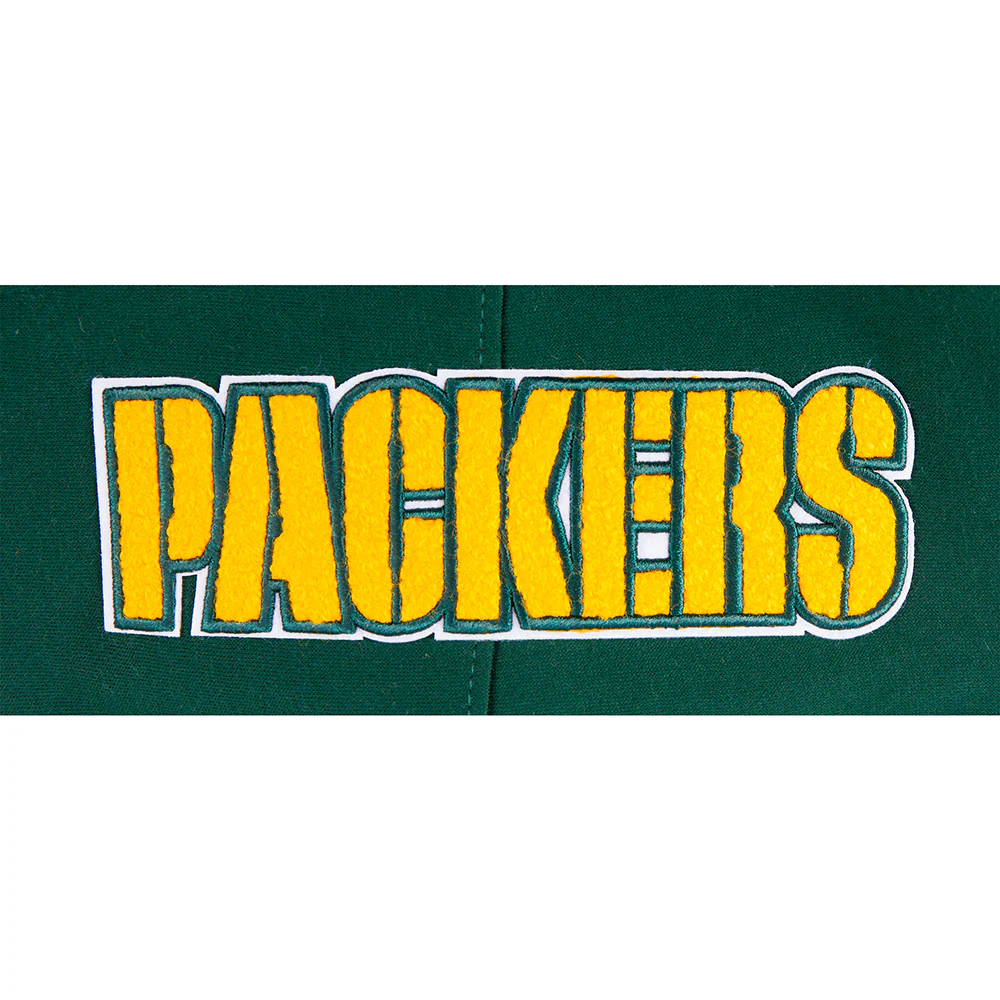 NFL GREEN BAY PACKERS CLASSIC BIG BOY'S FLC PO HOODIE (FOREST GREEN) - Image 5