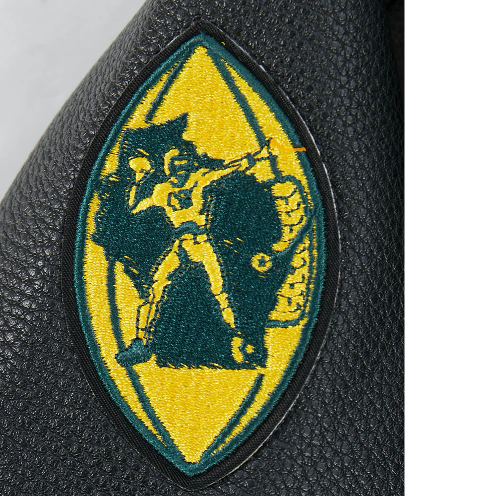 NFL GREEN BAY PACKERS RETRO CLASSIC BIG BOYS RIB WOOL VARSITY JACKET (BLACK) - Image 7
