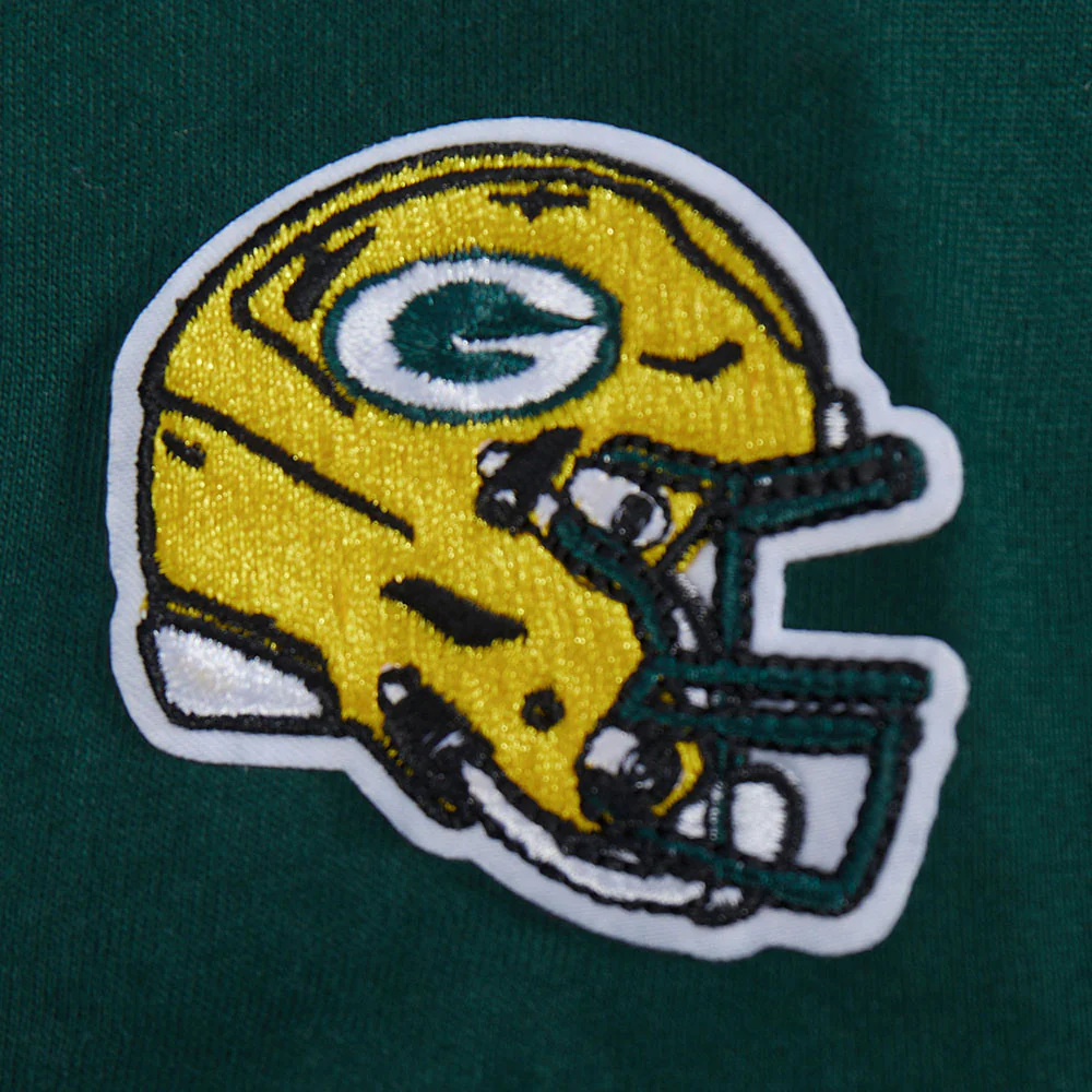 NFL GREEN BAY PACKERS CLASSIC BIG GIRL'S SS BOXY TEE (FOREST GREEN) - Image 6