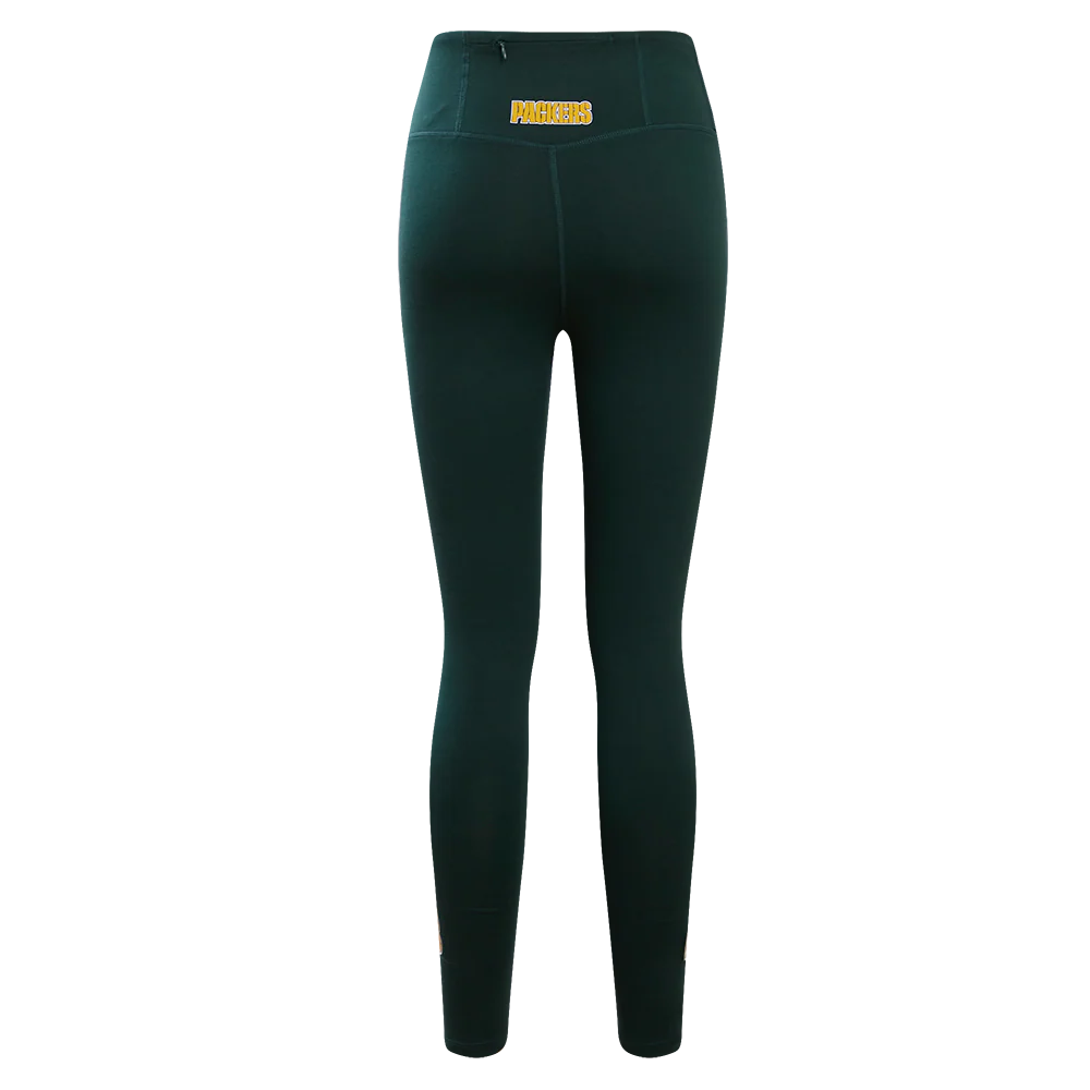 NFL GREEN BAY PACKERS CLASSIC JERSEY LEGGING (FOREST GREEN) - Image 4