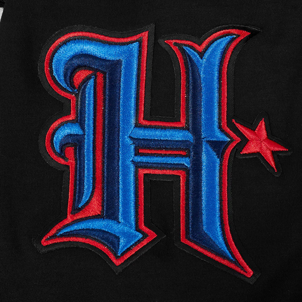 NFL HOUSTON TEXANS CLASSIC CHENILLE MEN'S TEE (BLACK) - Image 7