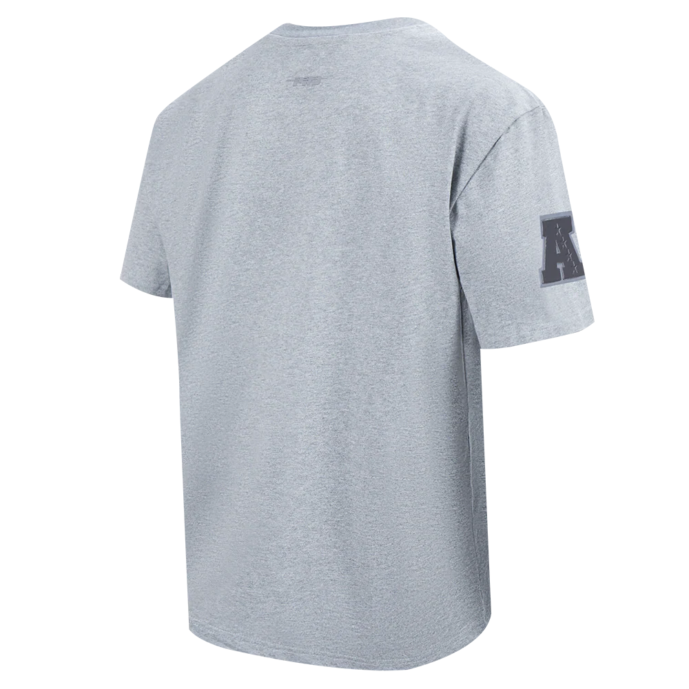 NFL HOUSTON TEXANS NEUTRAL MEN'S CJ DROP SHOULDER TEE (DARK HEATHER GRAY) - Image 4