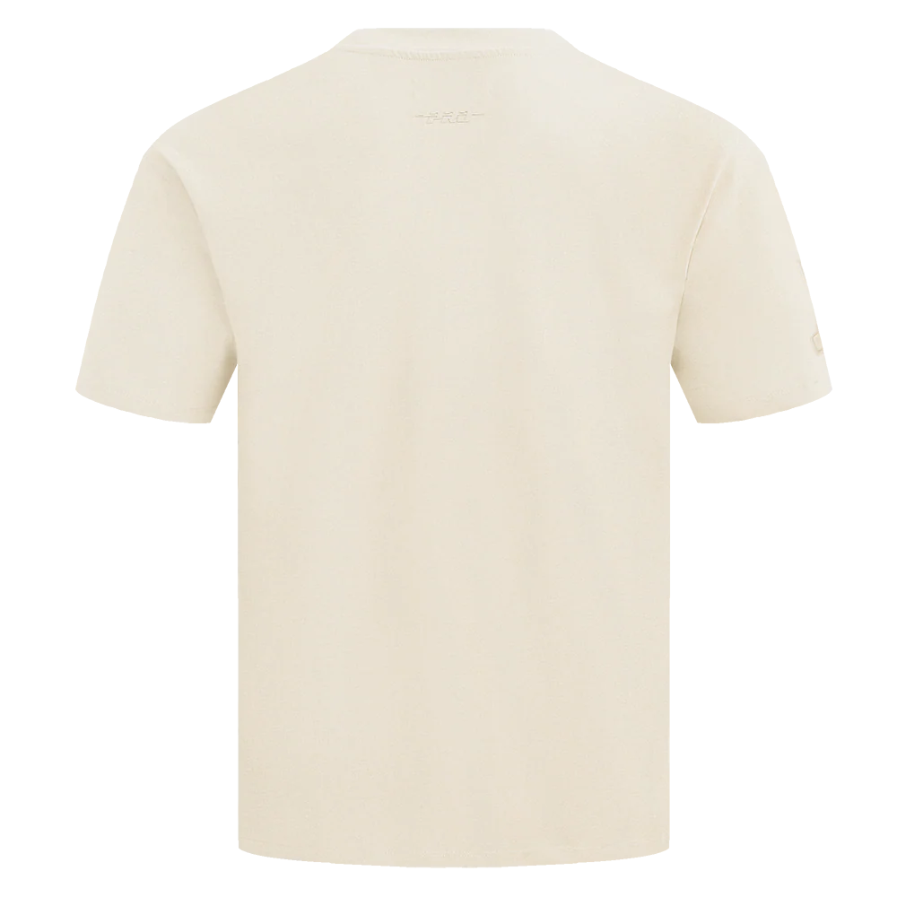 NFL HOUSTON TEXANS NEUTRAL MEN'S DROP SHOULDER TEE (EGGSHELL) - Image 3