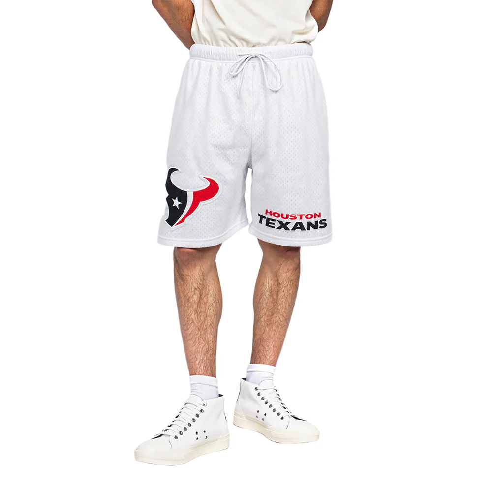 NFL HOUSTON TEXANS CLASSIC MESH MEN'S SHORT (WHITE)