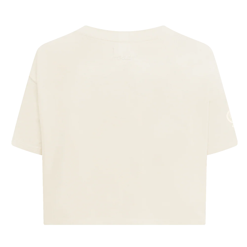 NFL HOUSTON TEXANS NEUTRAL WOMEN'S BOXY TEE (EGGSHELL) - Image 3