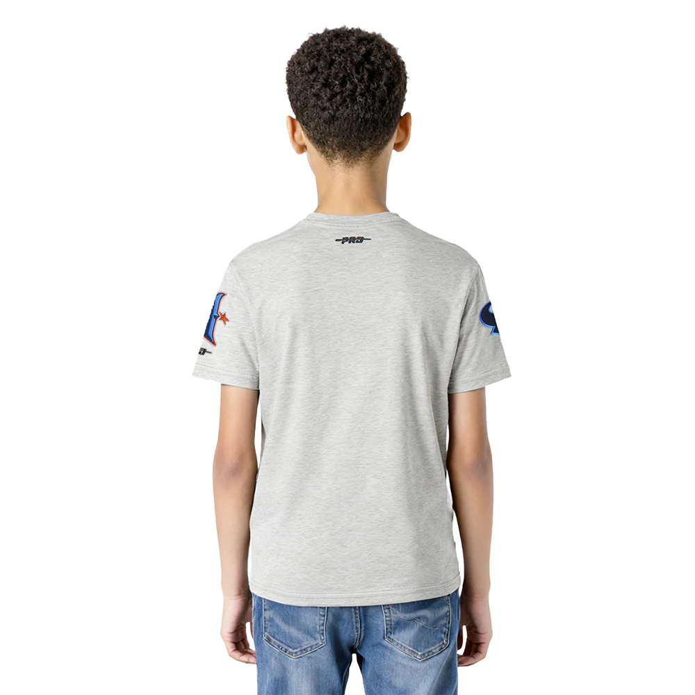 NFL HOUSTON TEXANS CLASSIC BIG BOY'S SJ TEE (HEATHER GREY) - Image 2