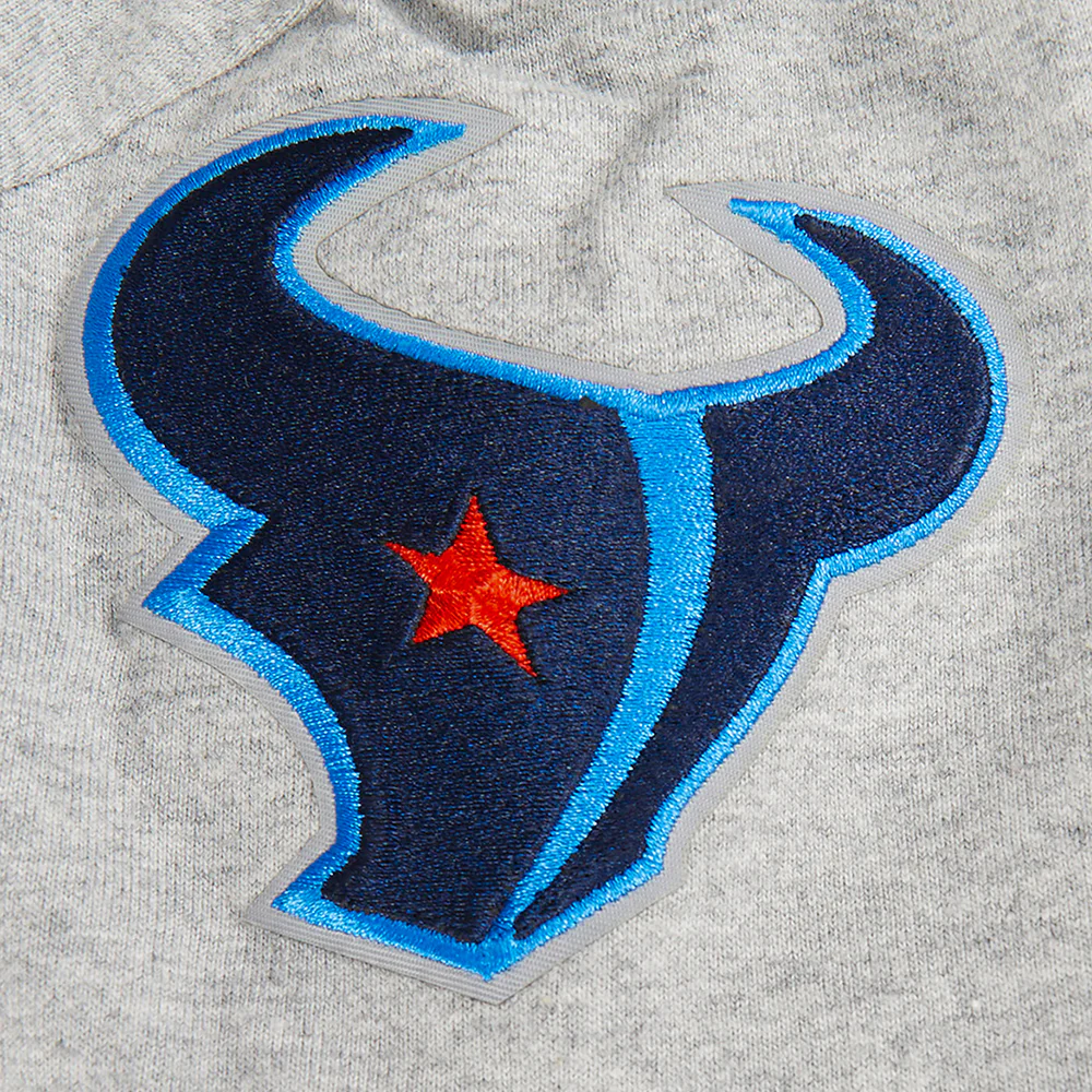 NFL HOUSTON TEXANS CLASSIC BIG BOY'S SJ TEE (HEATHER GREY) - Image 5
