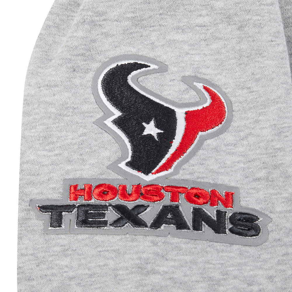 NFL HOUSTON TEXANS CLASSIC LITTLE BOY'S FLC PO HOODIE (HEATHER GREY) - Image 7