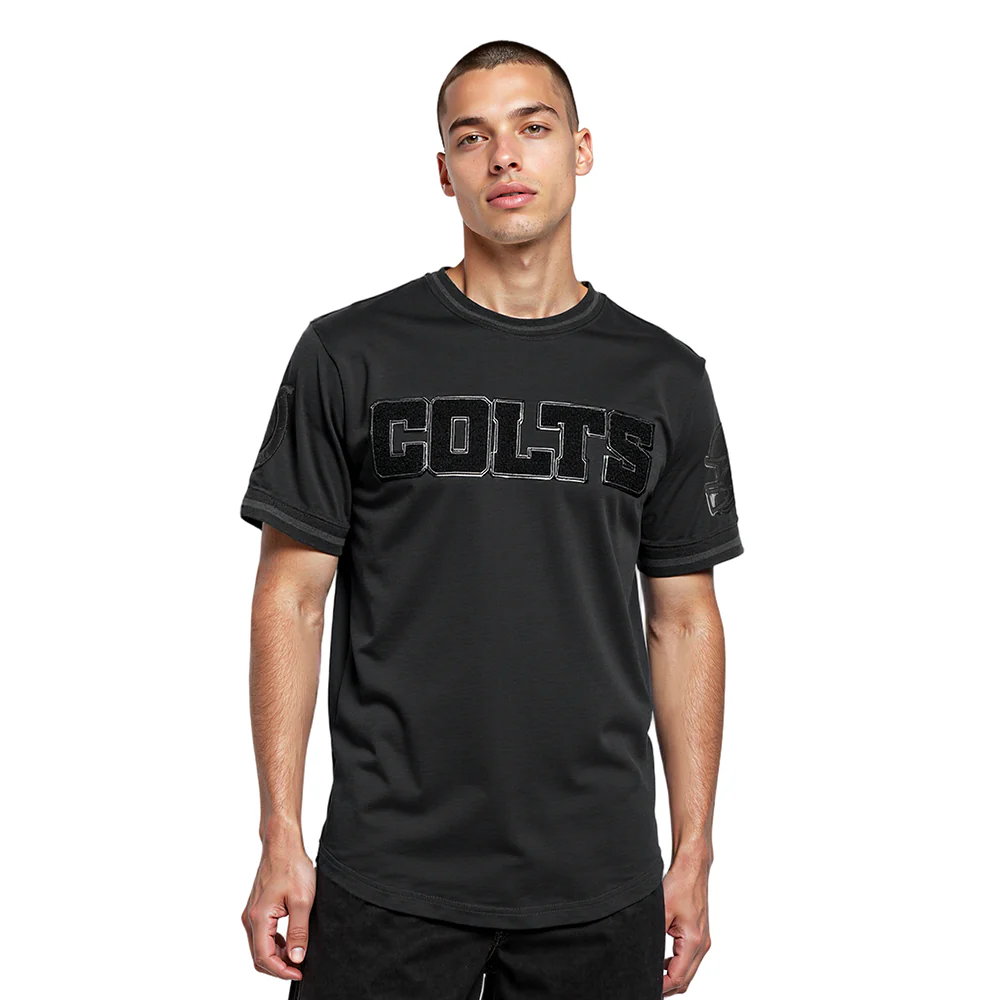 NFL INDIANAPOLIS COLTS TRIPLE BLACK TEE (TRIPLE BLACK)