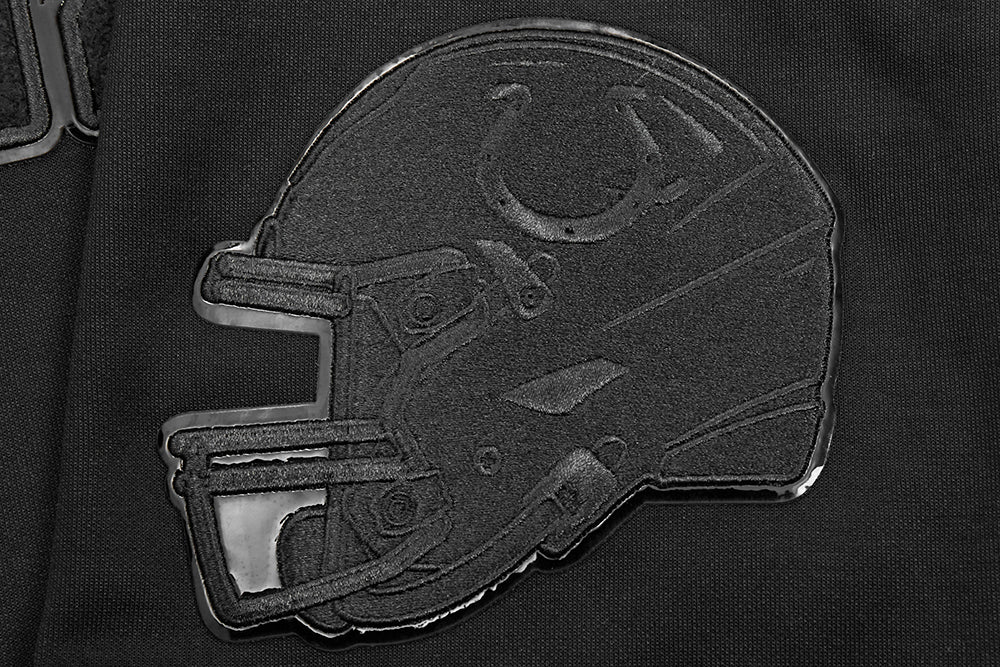 NFL INDIANAPOLIS COLTS TRIPLE BLACK PO HOODIE (TRIPLE BLACK) - Image 6